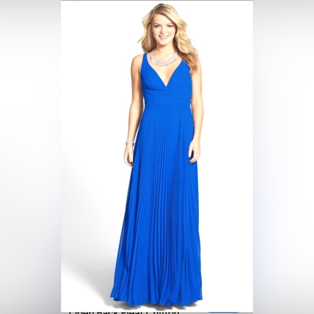 Laundry By Shelli Segal‎ Royal Blue Maxi Dress